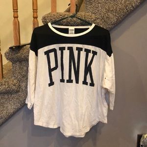 PINK LS Tshirt